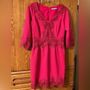 Women’s holiday red dress
